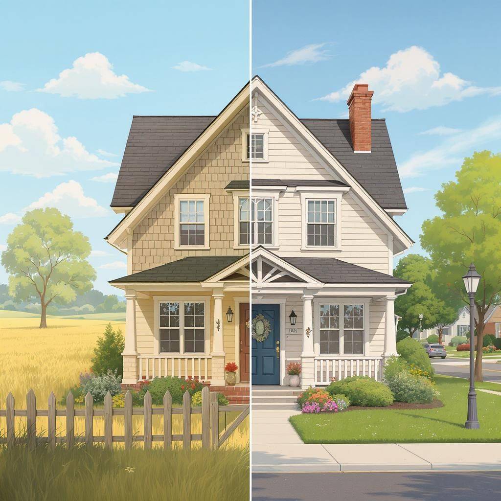 Rural vs. Suburban