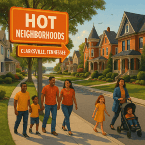 hot neighborhoods in Clarksville 