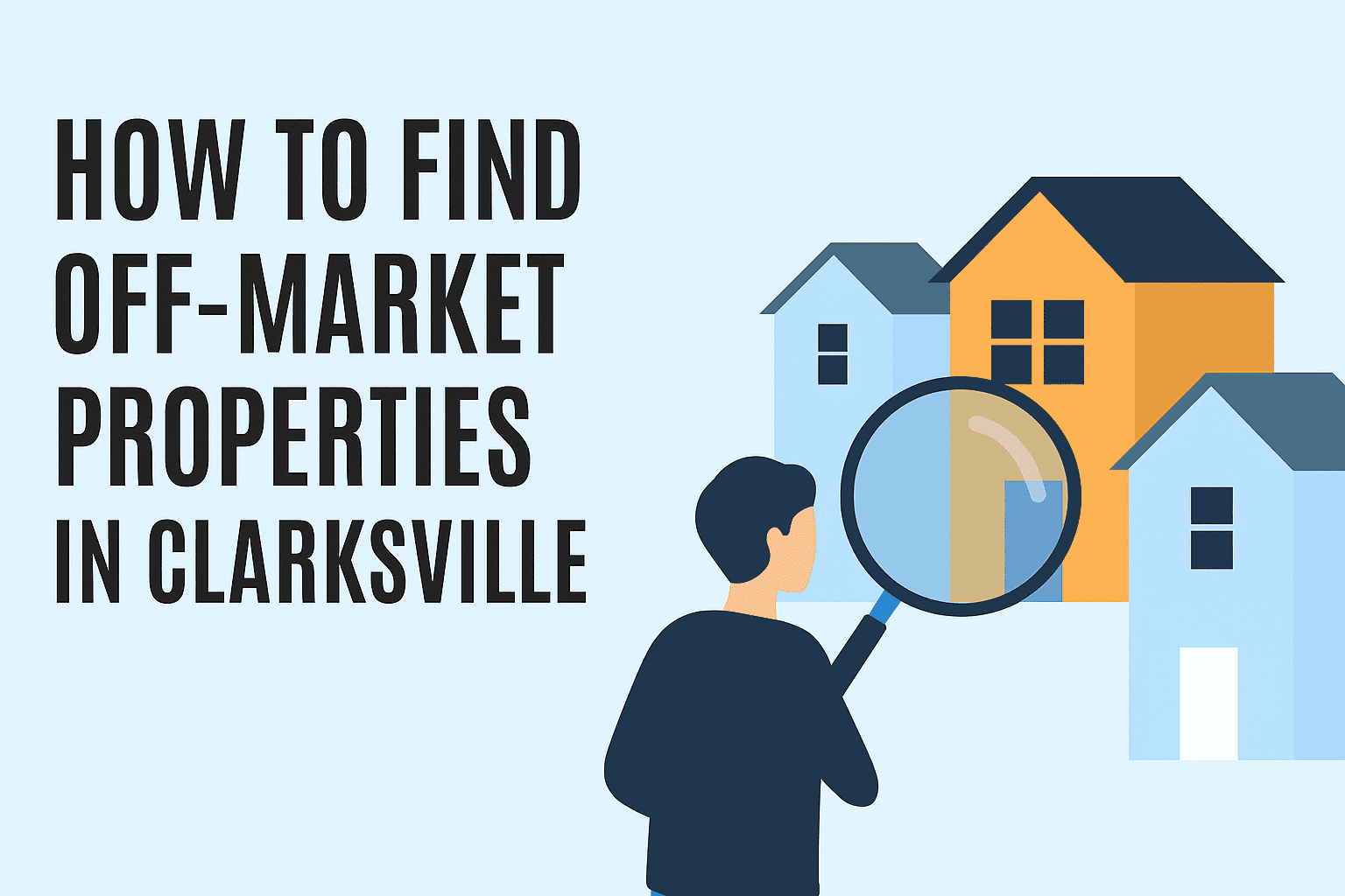 How to find off-market properties in Clarksville
